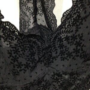 5/$15| ***** Intimately Free People Black Lace Bra/Bandeaus, L